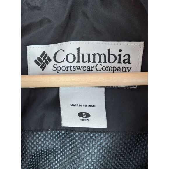 Columbia Oregon State Men's Large Beavers Black Orange Jacket Hooded Full Zip - Picture 7 of 7